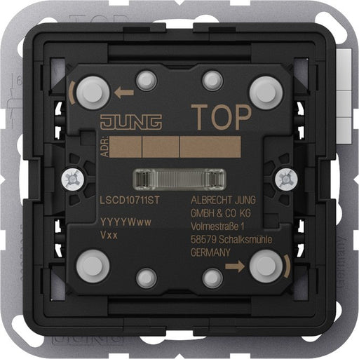 Jung - Bussystem-Tastsensor KNX-Taster Standard LS CD 10711 ST 1-fach