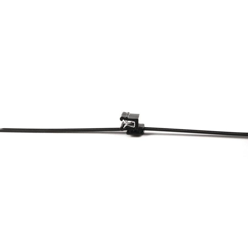 HellermannTyton - Kabelbinder Befestigungsbinder T50ROSEC5A PA66W schwarz − 500 Stück