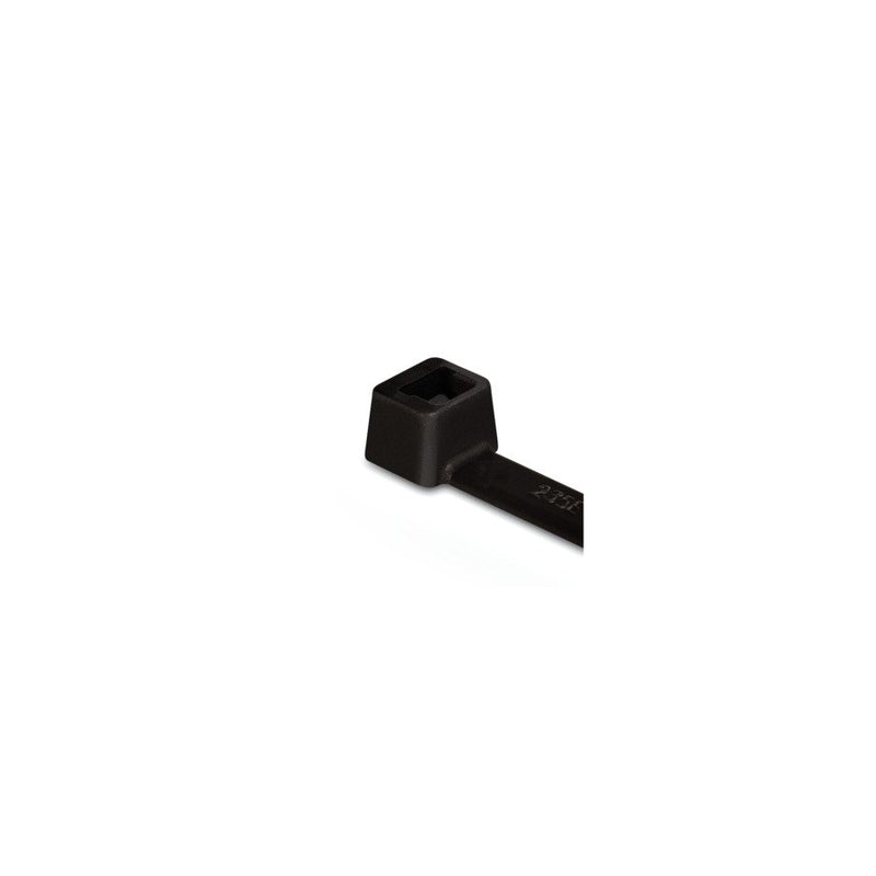HellermannTyton - Kabelbinder T18R-PA66W-BK 100x2,5 schwarz − 1000 Stück