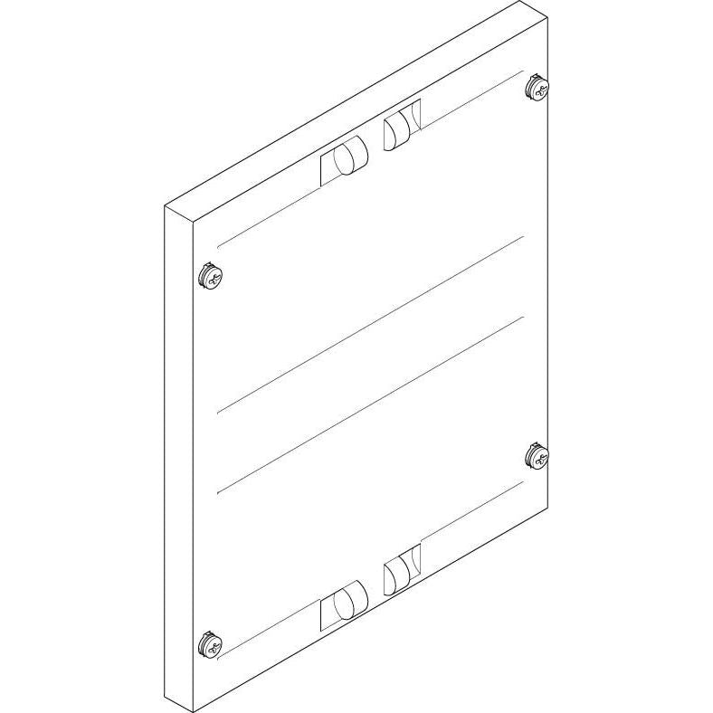 ABN - Abdeckung für Verteilerfeld Abdeckplatte FAG12N10 (VE10) 250x300mm 1FB/2RE