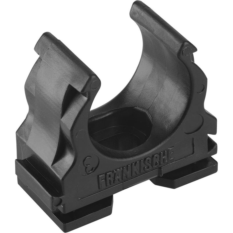 Fränkische - Rohrschelle Kunststoff-Klemmschelle clipfix-UV 25 sw UV-stabilisiert