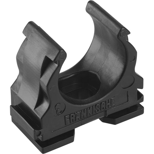 Fränkische - Rohrschelle Kunststoff-Klemmschelle clipfix-UV 25 sw UV-stabilisiert