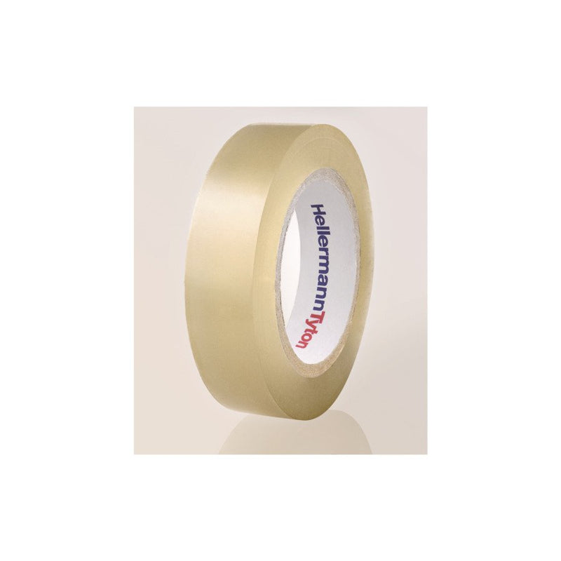 HellermannTyton - Klebeband PVC Isolierband HelaTape Flex 15 CL transparent