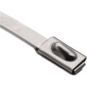 HellermannTyton - Kabelbinder MBT8SS 4,6x201 edelstahl − 100 Stück