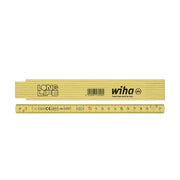 Wiha - Gliedermaßstab 41020001 2m, 10 Glieder, ws