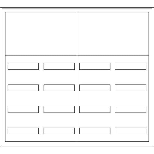 ABN - Gehäuse/Schaltschrank (leer) Wandgehäuse SP46RK042 IP54 SK2 schutzisol