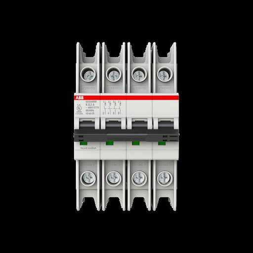 ABB Stotz S&J - Leitungsschutzschalter Sicherungsautomat SU204MR-K0.2 10kA, 0.2A, 4P, RTT