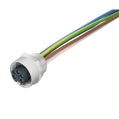 Weidmüller - Rundsteckverbinder, Einbau (mit Leitung) Steckverbinder SAIE7/8B30.2UPG11 Buchse, 7/8"