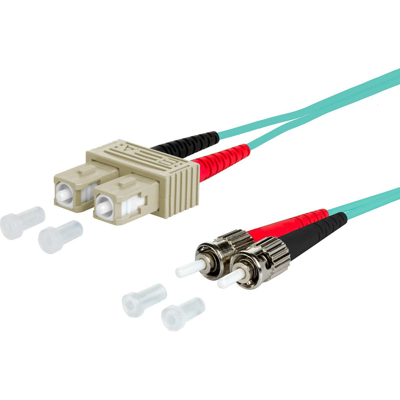Metz Connect - Patchkabel LWL Duplexkabel SC/ST 151J1EOAO20E 50,0 OM3 2m − 1 Stück