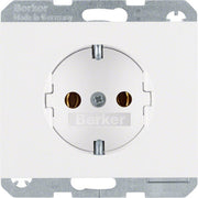 Berker - Steckdose SCHUKO-Steckdose pws/gl 47157009