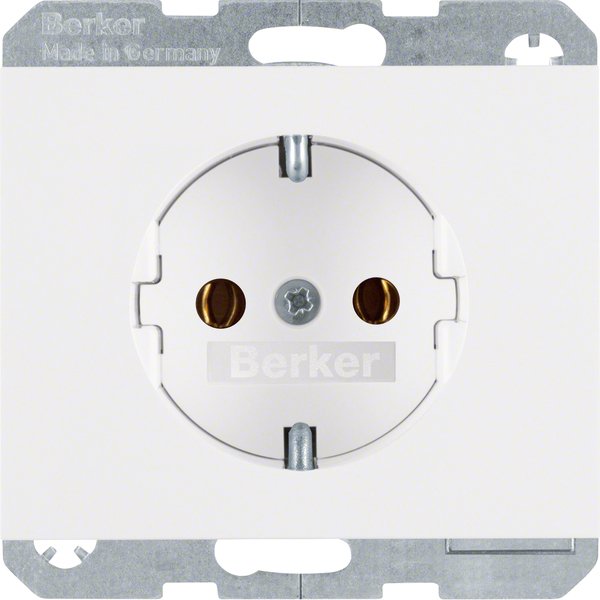 Berker - Steckdose SCHUKO-Steckdose pws/gl 47157009