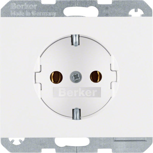 Berker - Steckdose SCHUKO-Steckdose pws/gl 47157009