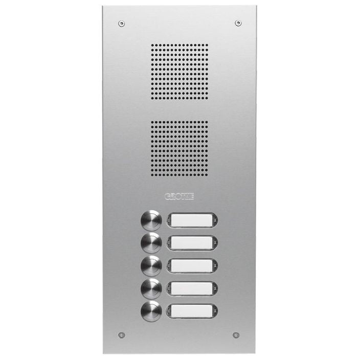 Grothe - Klingeltableau für Türkommunikation Türstation EV1 TS 787 1-5 einreihig