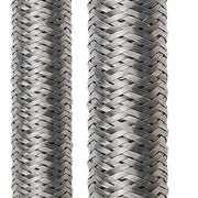 Flexa - Hohlgeflechtschlauch Hohlgeflecht-Schlauch HG-EDU NW15/12-22 Stahldraht,vz − 50 Meter
