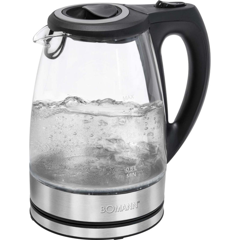 Bomann DA - Wasserkocher WKS6032GCB inox Glas