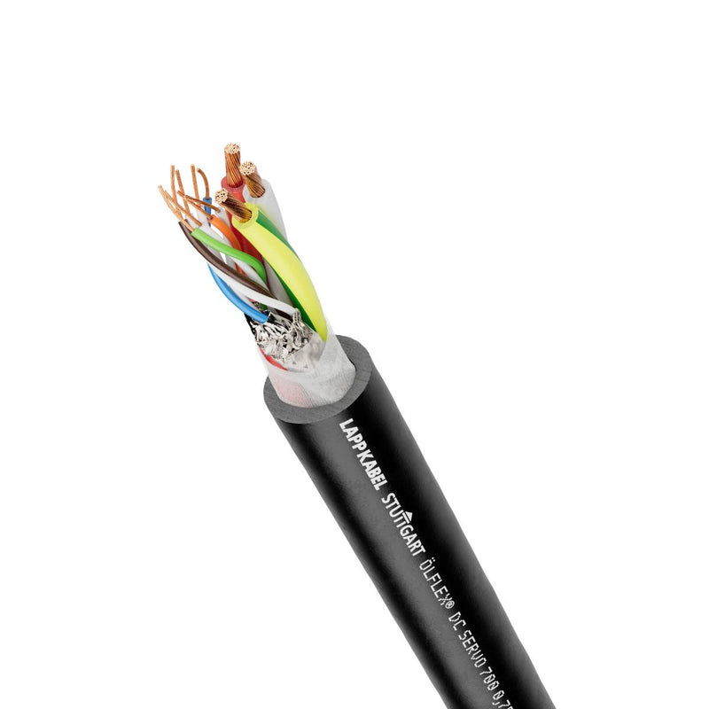 Lapp Kabel&Leitung - Hybridkabel ÖLFLEX DC SERVO 700 11101200 3G2,5+Cat6A