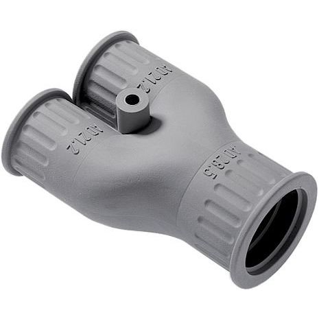Lapp Zubehör - Verbinder für Wellschläuche SILVYN-KLICK-Y-TPE-2X16/ 56000145 1X21-BK − 10 Stück