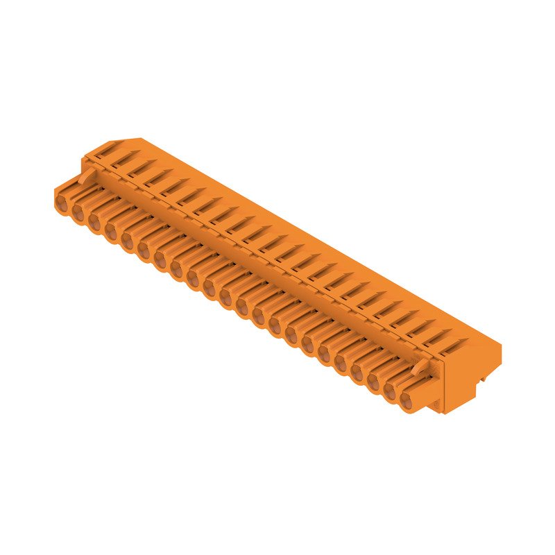 Weidmüller - Kabelsteckverbinder für Leiterplattensteckverbinder Verbinder 5.08mm BLZP 5.08#1948990000 − 12 Stück