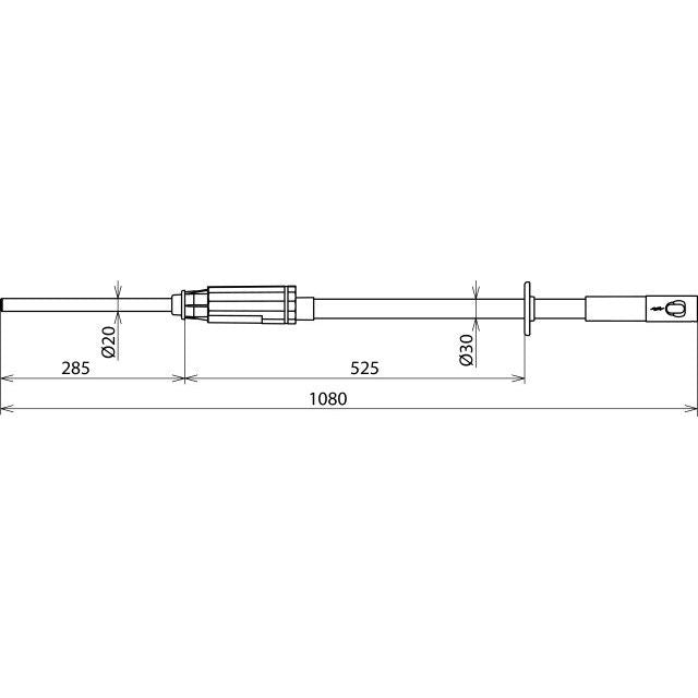 DEHN - Spannungsprüfgerät Spannungsprüfer PHE III PHE3 3 S 3kV 50Hz Kat. S