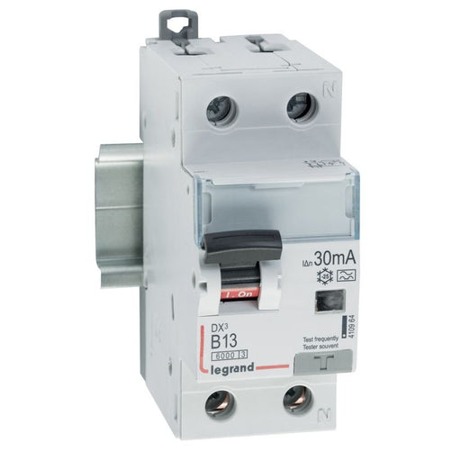 Legrand - Kombination FI-Schalter/Leitungsschutzschalter FI/LS-Schalter Legrand 410964 B-Charakt., 13A, 6kA