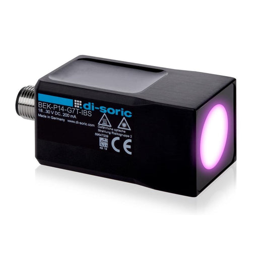 Di-soric - Maschinen- und Werkbankleuchte Spotbeleuchtung BEK-P14-G7T-IBS UV, 14 °