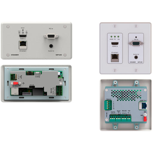 Kramer - Endgeräteumschalter Transmitter WP-20/EU(B)-86 EU,86mm,sw
