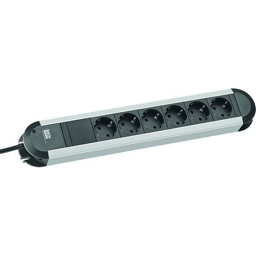 Bachmann - Mehrfachsteckdose Steckdosenleiste 6f. 331.010 6xSchutzk.swo.Schal