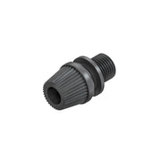 HKL - Scheibennippel für Leuchten Klemmnippel sw 433 D:5-6,8/L:25mm M10x1