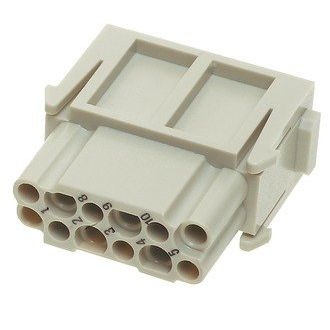 Harting - Kontakteinsatz für Rechtecksteckverbinder Kontakteinsatz Crimp 09140123101