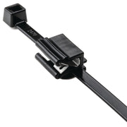 HellermannTyton - Kabelbinder Befestigungsbinder T50REC5B 4,6x202 schwarz − 500 Stück