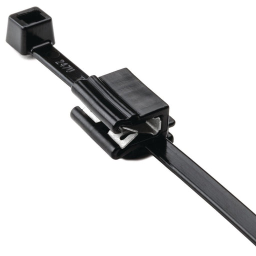 HellermannTyton - Kabelbinder Befestigungsbinder T50REC5B 4,6x202 schwarz − 500 Stück