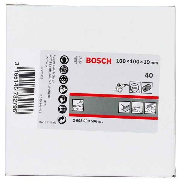 Bosch - Trenn-/Schleifscheibe Lamellenschleifwalze, 19 2608000596 mm, K 40, 100 mm