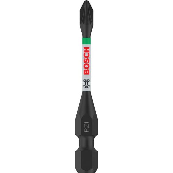 Bosch - Bit PRO Pozidriv Impact Bit, 2608522543VE(2) PZ1, 55 mm, 2-tlg
