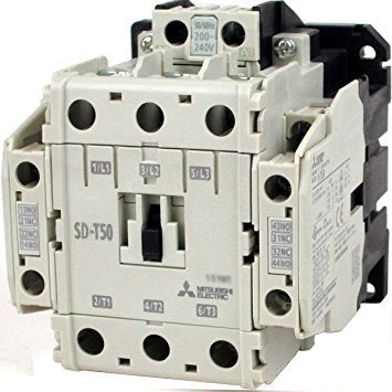 Mitsubishi Electric - Leistungsschütz zum Schalten von Wechselstrom Leistungsschütz SD-T50 DC24V