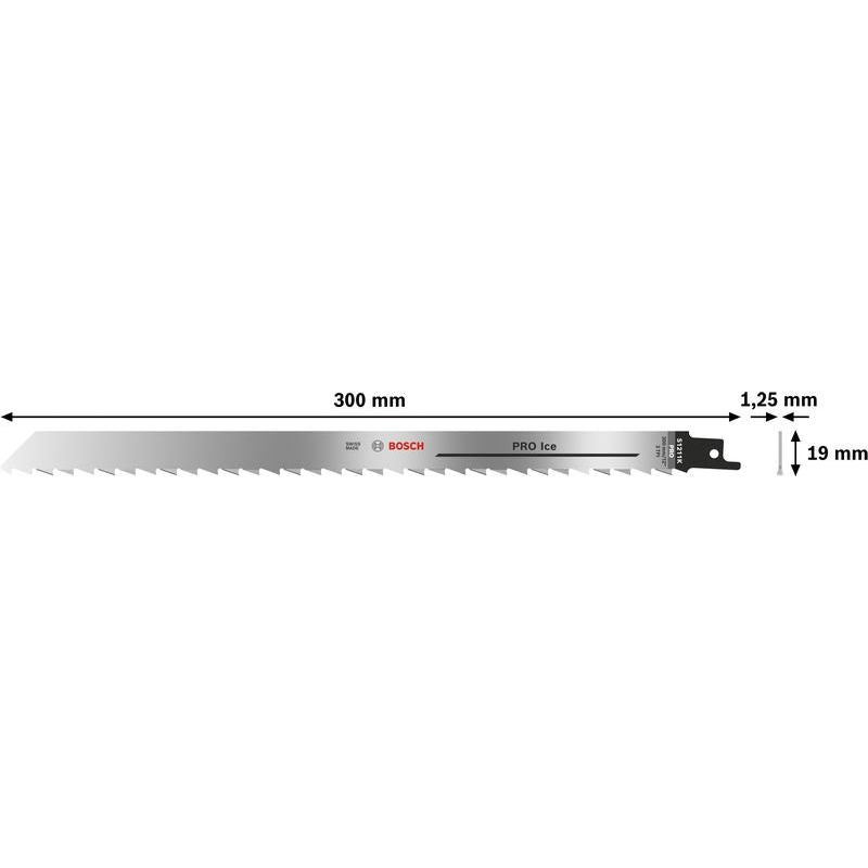 Bosch - Säbelsägeblatt PRO Ice S1211K 2608652900 Säbelsägeblatt 1,25