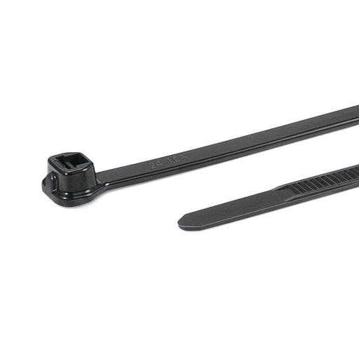 HellermannTyton - Kabelbinder X80L PA66HIRHS BK100 385x4,65, schwarz − 100 Stück