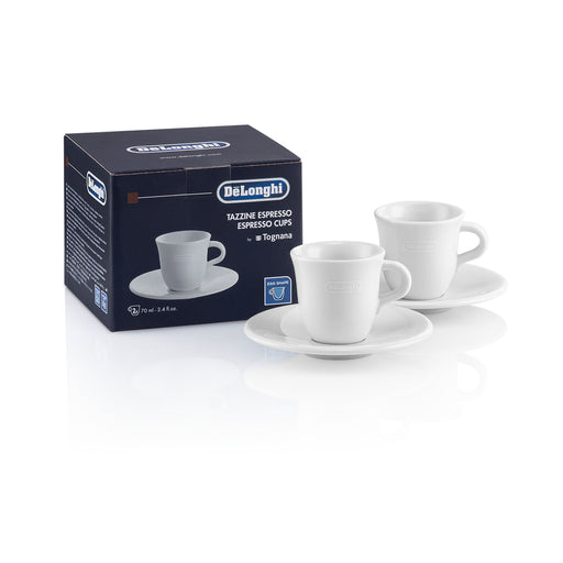 DeLonghi - Zubehör/Ersatzteile für Kleingeräte Espresso-Tassenset DLSC308 CERAMIC ESPR Porzellan − 12 Stück