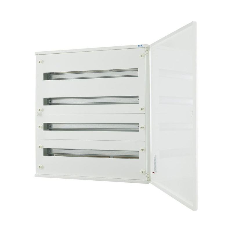 Eaton - Installationskleinverteiler Oberputz Flachverteiler BF-O-4/96-C komplett 4 Rei. Weiß