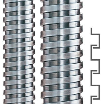 Flexa - Metall-Schutzschlauch Metallschutzschlauch SPR-VA AD27 23x27mm − 50 Meter