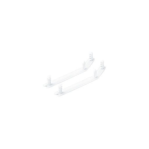 Zumtobel Group - Lichttechnisches Zubehör/Ersatzteile für Leuchten Endkappenset (1Paar) TECTON LED #22169330 E REFL WW WH