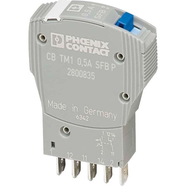 Phoenix Contact - Geräteschutzschalter CB TM1 0.5A SFB P thermomagnetisch