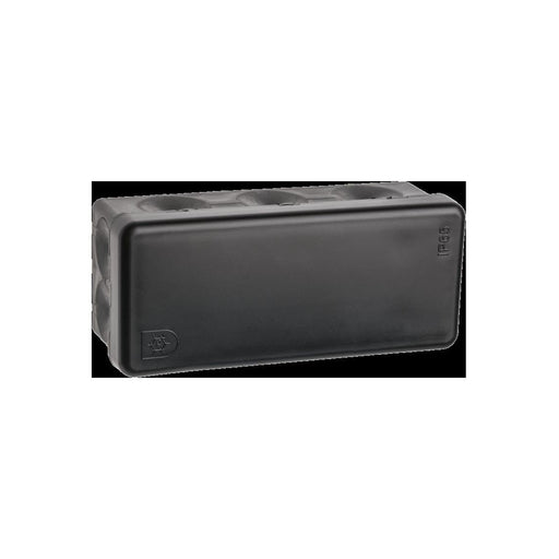 SG Leuchten - Dose, Gehäuse für Montage auf der Wand/Decke IP65 Anschlussbox VE6 78751 schwarz