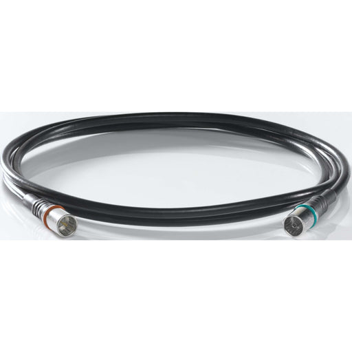 Wisi - Konfektioniertes Koaxkabel Anschlusskabel 3m DS 38 U0300 F-Quick/ IEC-Buchse − 10 Stück