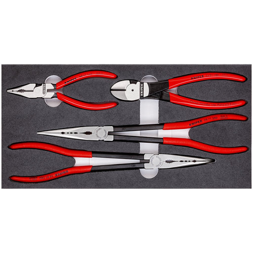 Knipex - Werkzeugset V16 Zangen-Set 00 20 01 V16 Schaumstoff. 4-tlg