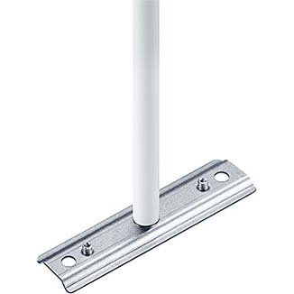 Zumtobel Group - Mechanisches Zubehör/Ersatzteile für Leuchten Pendelrohrabhängung SUP2 TRACK #60210828 (Set), weiß