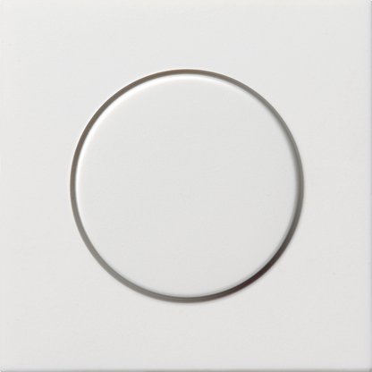 Gira - Abdeckung/Bedienelement für Installationsschalterprogramme Dimmer-Abdeckung rws-gl 0650112