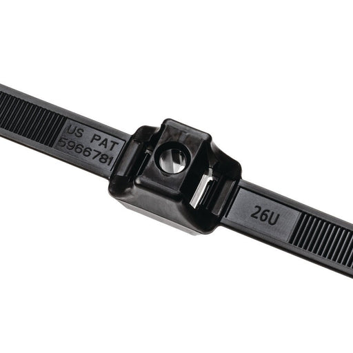 HellermannTyton - Kabelbinder Befestigungsbinder 1tlg. 115-00034(500) schwarz − 500 Stück