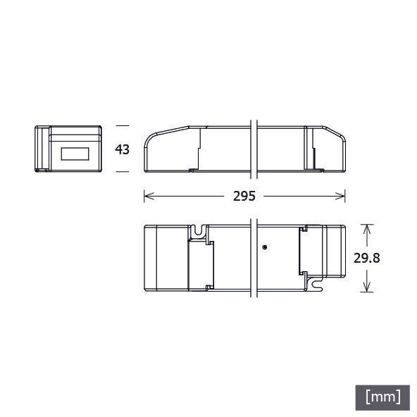 LTS Licht&Leuchten - LED-Betriebsgerät LED-Koverter CONV 024.100/DALI 100W, DALI