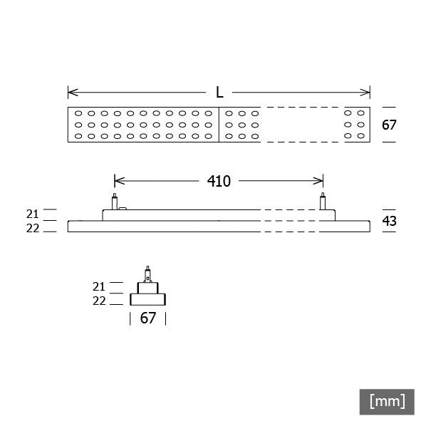 LTS Licht&Leuchten - Pendelleuchte LED-Pendelleuchte LUZ06-D 14.013.40 si silber 4000K 60°