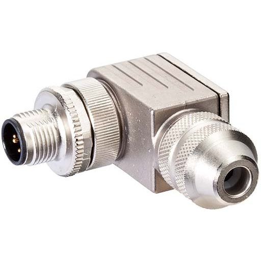 Murrelektronik - Rundsteckverbinder, feldkonfektionierbar (Industriesteckverbinder) Steckverbinder 7000-14011-0000000 M12 St.gewinkelt
